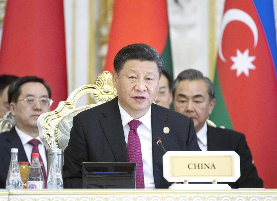 TAJIKISTAN-DUSHANBE-XI JINPING-CICA-SUMMIT