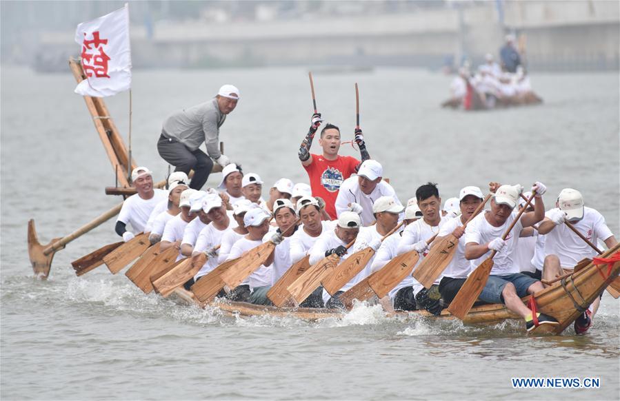 #CHINA-ANHUI-FOLK CUSTOM-DRAGON BOAT RACING (CN)