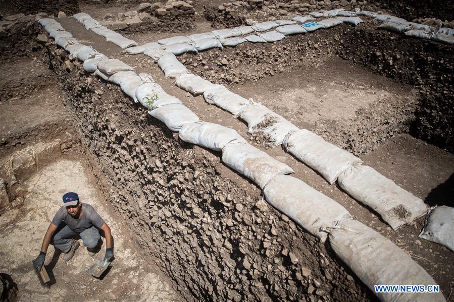 ISRAEL-ARCHEOLOGY-PREHISTORIC SETTLEMENT 