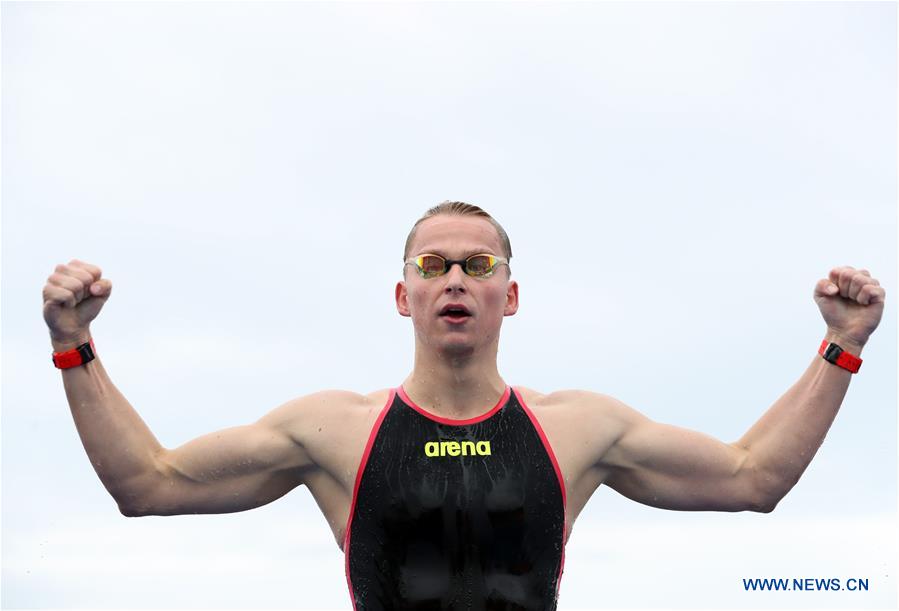 (SP)SOUTH KOREA-YEOSU-FINA WORLD CHAMPIONSHIPS-OPEN WATER SWIMMING-MIXED 5KM TEAM