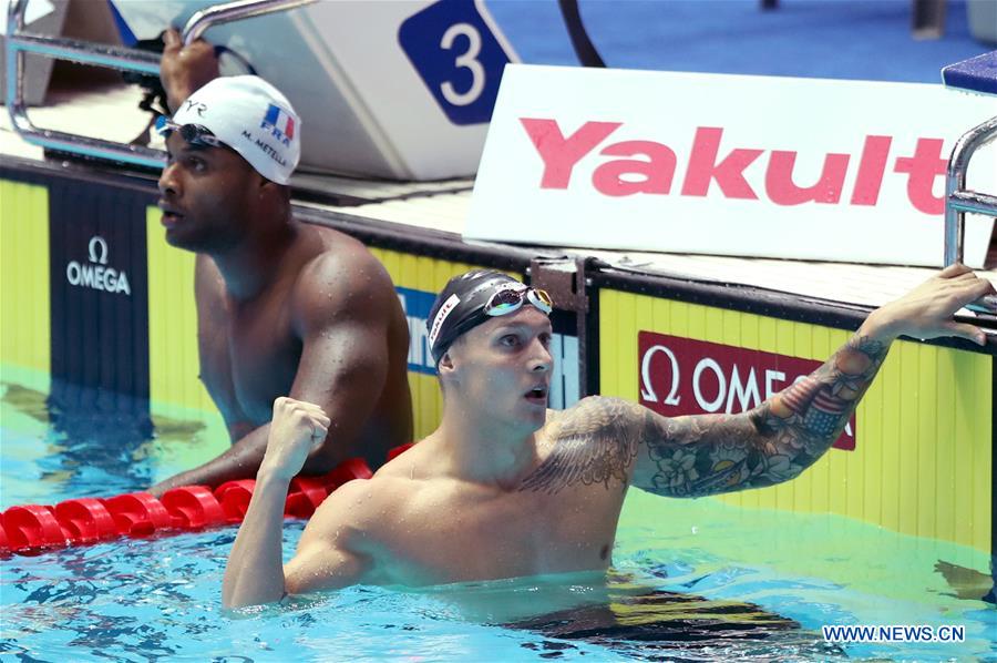 (SP)SOUTH KOREA-GWANGJU-FINA WORLD CHAMPIONSHIPS-SWIMMING-DAY 6