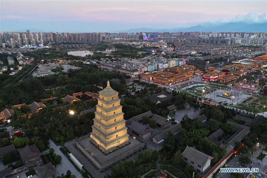 CHINA-SHAANXI-XI'AN-ANCIENT PAGODA (CN)