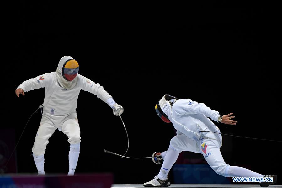 (SP)PERU-LIMA-PAN AMERICAN GAMES 2019-FENCING-MEN'S INDIVIDUAL EPEE FINAL