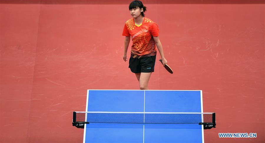 (SP)CHINA-SHANXI-TAIYUAN-2ND YOUTH GAMES-TABLE TENNIS (CN)