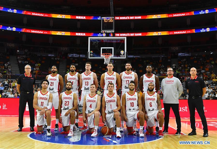 (SP)CHINA-DONGGUAN-BASKETBALL-FIBA WORLD CUP-GROUP H-AUSTRALIA VS CANADA (CN)