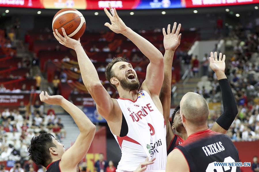 (SP)CHINA-SHANGHAI-BASKETBALL-FIBA WORLD CUP-GROUP E-JAPAN VS TURKEY (CN)