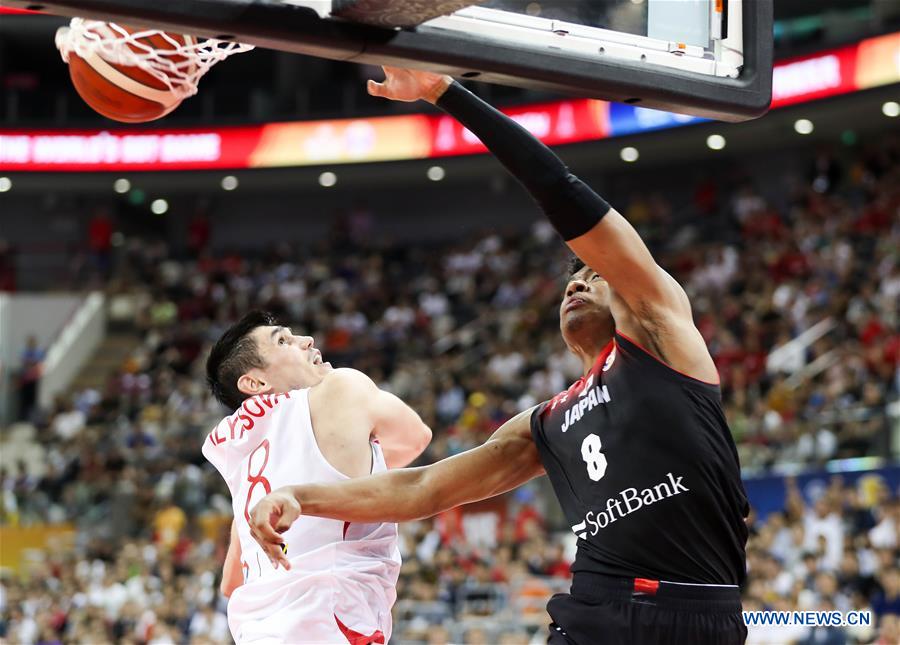 (SP)CHINA-SHANGHAI-BASKETBALL-FIBA WORLD CUP-GROUP E-JAPAN VS TURKEY (CN)