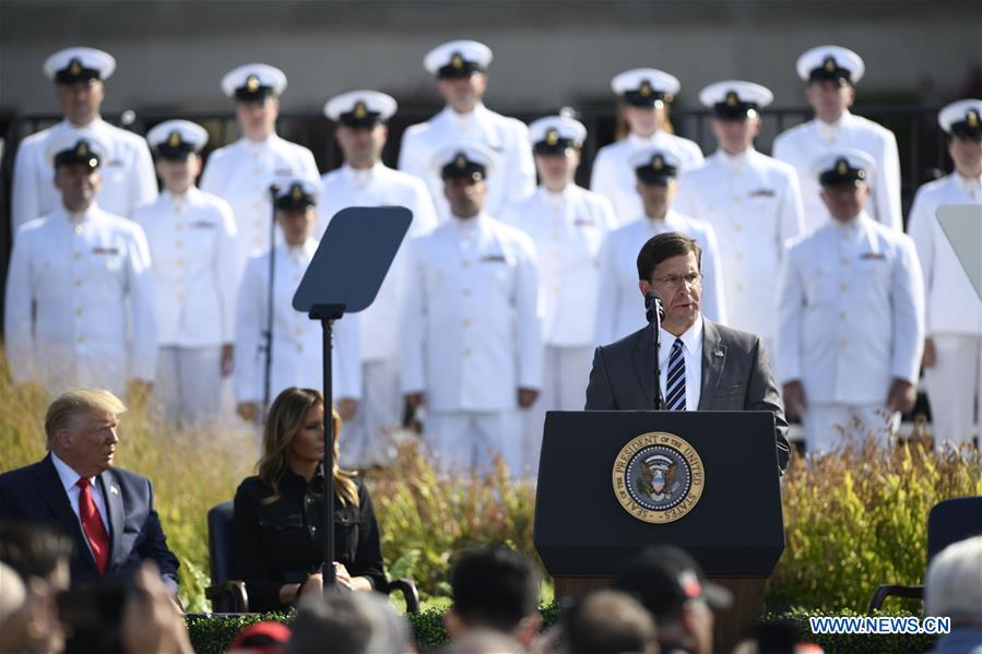 U.S.-ARLINGTON-PENTAGON-9/11 ANNIVERSARY