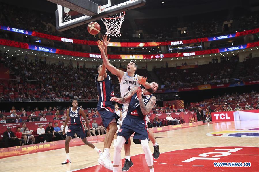 (SP)CHINA-BEIJING-BASKETBALL-FIBA WORLD CUP-SEMI FINALS-ARG VS FRA(CN)