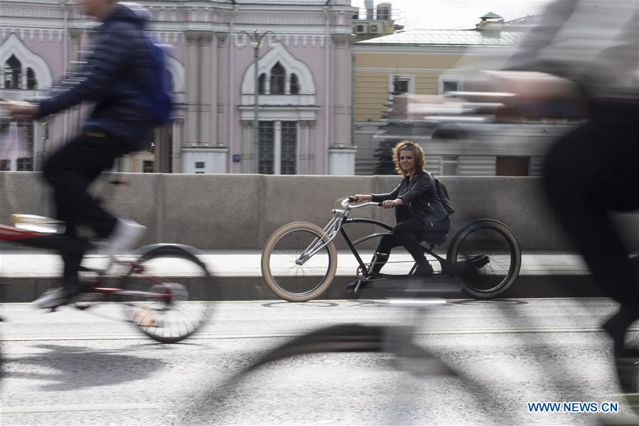 RUSSIA-MOSCOW-CYCLING FESTIVAL