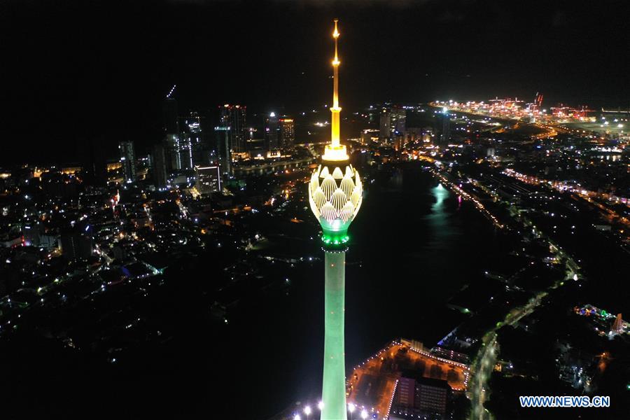 SRI LANKA-COLOMBO-LOTUS TOWER