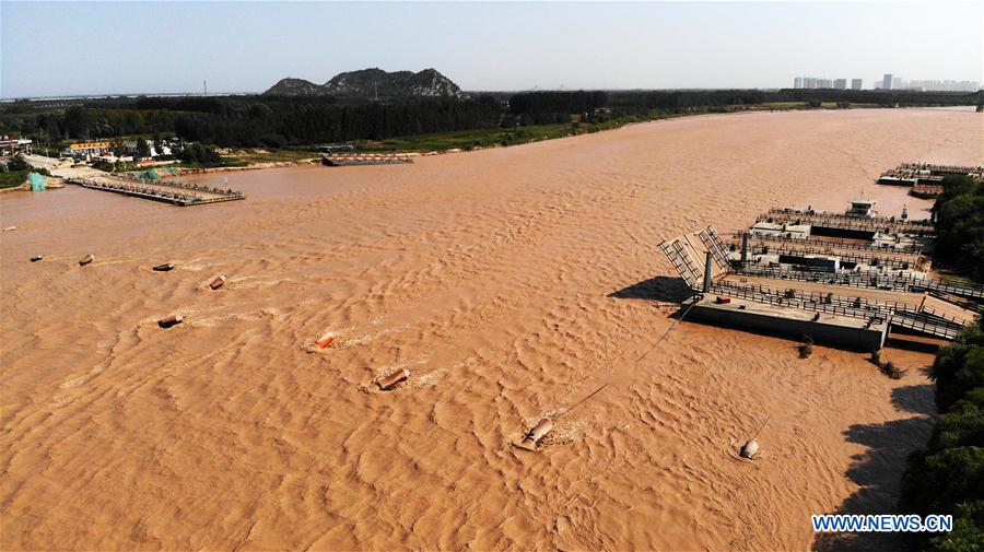 CHINA-SHANDONG-JINAN-YELLOW RIVER-FLOOD (CN)