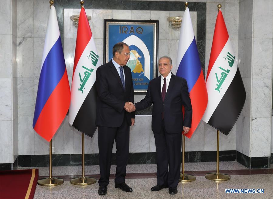 IRAQ-BAGHDAD-RUSSIA-FM-VISIT