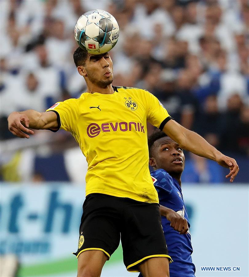 (SP)GERMANY-GELSENKIRCHEN-SOCCER-BUNDESLIGA-DORTMUND VS SCHALKE 04