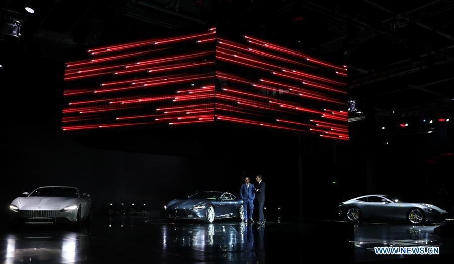 ITALY-ROME-FERRARI-NEW MODEL-LAUNCH