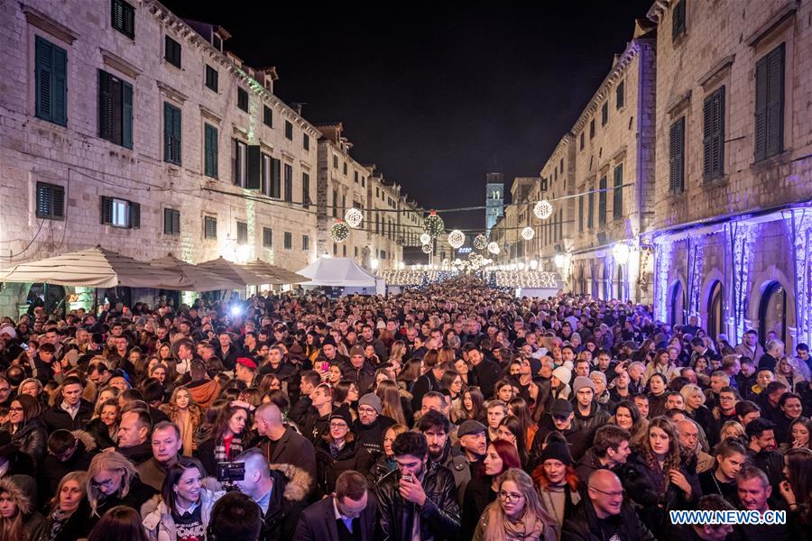 CROATIA-NEW YEAR-CELEBRATIONS