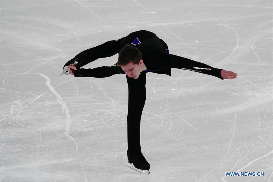 (SP)SWITZERLAND-LAUSANNE-WINTER YOG-FIGURE SKATING-MEN'S SINGLES SKATING