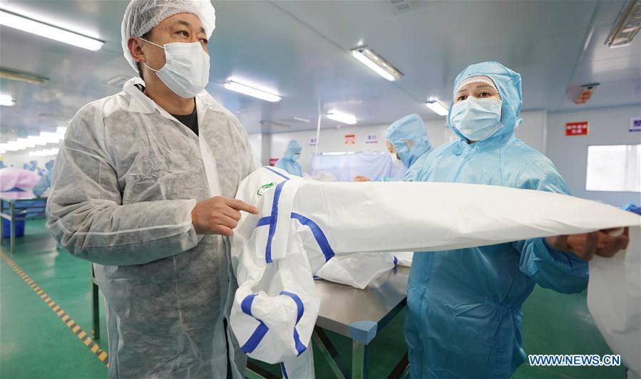 CHINA-WUHAN-NOVEL CORONAVIRUS-PROTECTIVE EQUIPMENT-SUPPLY (CN)