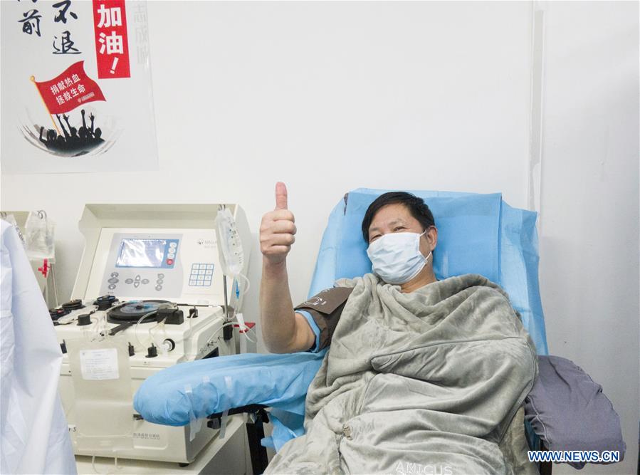 CHINA-HUBEI-WUHAN-NCP-PLASMA DONATION (CN)