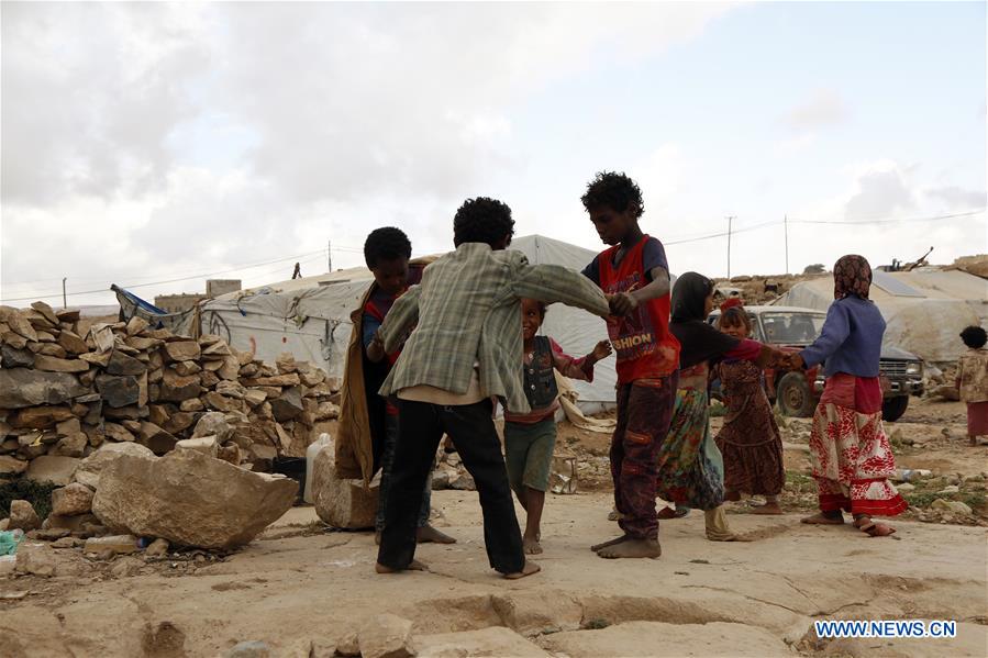 YEMEN-AMRAN-CORONAVIRUS-DISPLACED PEOPLE