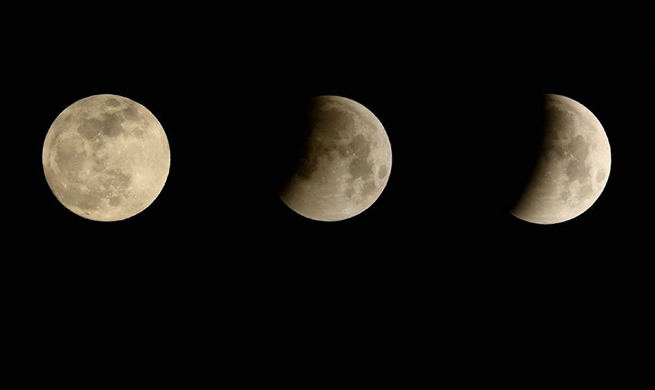 In pics: Lunar eclipse around world