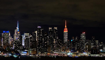 Empire State Building shines in salute to Chinese New Year