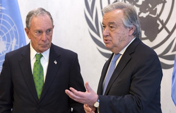 Bloomberg appointed as UN envoy for climate action