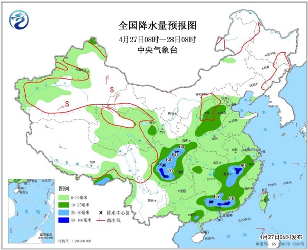 周末雨不休！南北方同迎大范围降水